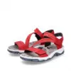 Rieker Trekkingsandalen - Rot Kunstleder Größe: 42 Normal Produktbild-Vorschau 92