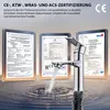 2 x Homelody Wasserhahn Bad Chrom, Einhebelmischer Produktbild-Vorschau 11