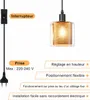 ZMH Lampada a sospensione Vintage Luce a sospensione 1 Anteprima dell’immagine prodotto 11