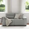 vidaXL Divano a 2 posti Grigio nuvola 160x81x84 cm Tessuto Anteprima dell’immagine prodotto 3