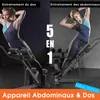 DH FitLife 5-en-1 Banc de musculation réglable, Rameur, Voir les images du produit 3