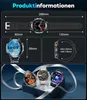 Herren Militär-Smartwatch mit 1,85" HD Display, 1000mAh, Produktbild-Vorschau 5