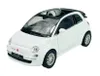 Welly 2010 Fiat 500C Weiss 1:34-1:39 Die Cast Metall Modell Produktbild-Vorschau 2
