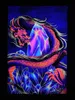 PSYWORK Schwarzlicht Stoffposter Neon Chromadepth "3D Produktbild-Vorschau 2