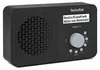 A black TechniSat VIOLA 200 portable DAB+ radio is shown against a black background. Produktbild-Vorschau