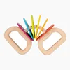 Goki Holz Rassel Regenbogen Babyspielzeug Produktbild-Vorschau 6