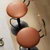 HOMCOM 2er-Set Barhocker, höhenverstellbare Barstühle mit Produktbild-Vorschau 4