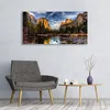 Acrylglasbilder 120x60 Wandbild Druck Gebirge Wald See Produktbild-Vorschau 3