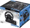 The image shows the retail packaging of a racing wheel and pedal set. Anteprima dell’immagine prodotto