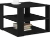 vidaXL Couchtisch Schwarze Eiche 58 x 58 x 40 cm Produktbild-Vorschau 3