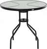 Outsunny Gartentisch Balkontisch Bistrotisch Garten Produktbild-Vorschau 1