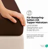 etérea Topper Jersey Spannbettlaken 90x200 - 100x200 cm – Produktbild-Vorschau 3