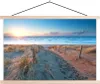 MuchoWow® Textilposter Strand - Meer - Sonne - Düne 120x80 Produktbild-Vorschau 1
