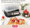 ZENKER Springform 24x24cm quadratisch Bake, Click & Go mit Produktbild-Vorschau 5