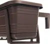 KADAX Balkonkasten Blumentopf Blumentopf 80cm Halterungen Produktbild-Vorschau 7