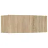vidaXL 8-tlg. TV-Schrank-Set Sonoma-Eiche Holzwerkstoff Produktbild-Vorschau 8