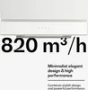 Klarstein Velaire digestoř 60 cm - digestoř, 818 m³/h Náhled obrázku produktu 4