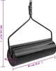 vidaXL Rouleau à gazon de jardin à pousser noir 63 L fer Voir les images du produit 12