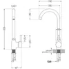 Mexen Telma Küchenmischer, Beige - 670200-69 Produktbild-Vorschau 2