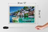Holzschild Reise 30x20cm Mallorca Spanien Cala Figuera Ort Produktbild-Vorschau 5