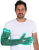 Hygostar 2621 LDPE-Handschuhe Softline Long Plus grün glatt Anteprima dell’immagine prodotto 1