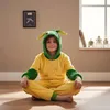 Onesie Kigurumi Pyjamas Baby Yoda Verkleidung Kostüm Kinder Produktbild-Vorschau 3