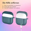 imoshion Custodia Neon per AirPods 4 - Blu scuro Anteprima dell’immagine prodotto 7