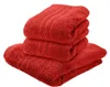 Klassisches Handtuch 70 x 140 cm, rot, 100 % Baumwolle Produktbild-Vorschau 2