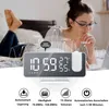 OKWISH digitální budík s napájecím adaptérem a funkcí – Náhled obrázku produktu 2