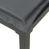 vidaXL 5-tlg. Garten-Lounge-Set Schwarz und Grau Poly Produktbild-Vorschau 8