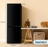 homeX Kühlschrank mit Gefrierfach | Kühl-Gefrierkombination Produktbild-Vorschau 3