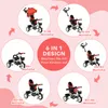 HOMCOM 6 in 1 Dreirad mit Schubstange, Kinderdreirad mit Produktbild-Vorschau 4