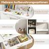 COSTWAY Bureau set voor kinderen met stoel, kinderbureau Productafbeelding-voorbeeld 5