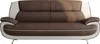Kaiser Möbel Sofa 3-Sitzer, Stoff Kronos, Braun + Weiß, Produktbild-Vorschau 2