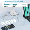Câble USB-C vers USB-C 60W pour iPhone 17 Pro Max iPhone 16 Voir les images du produit 2