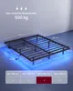 VASAGLE Bettgestell 160 x 200 cm mit LED-Beleuchtung, Produktbild-Vorschau 7