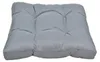 Beautissu Lounge Kissen Outdoor Grau XLuna, 60x60cm Produktbild-Vorschau 6