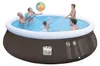 Happy People Quick Up Pool Set 450 x 106 cm v ratanovom Náhľad obrázku produktu 12