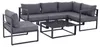 Set da giardino Outsunny da 6 pezzi con cuscini Anteprima dell’immagine prodotto 1