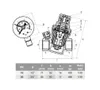 Druckminderer 1/2 Zoll DN15 mit Manometer Wasserregler Produktbild-Vorschau 2