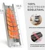 NewHabitat | 2x Flammlachsbrett Edelstahl Produktbild-Vorschau 3