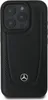 A black iPhone case with a Mercedes-Benz logo. Podgląd zdjęcia produktu