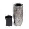 Übertopf "Edelglanz" silber, 72 cm hoch, aus Kunststein, Produktbild-Vorschau 4