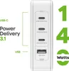 Belkin Netzladegerät 140W 4-Port GaN, 3xUSB-C 1xUSB-A Produktbild-Vorschau 9