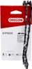 A chainsaw chain and its packaging. Produktbild-Vorschau