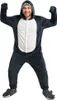 Piżama Onesie Kigurumi Kostium Przebranie Szary Rekin XXL: Podgląd zdjęcia produktu 4