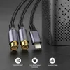 USB-C auf Chinch Audio Kabel 2x RCA Buchse Verlängerung Y Produktbild-Vorschau 14