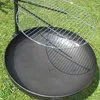 verchromter Grillrost Ø40cm mit Halterung für Feuerschalen Produktbild-Vorschau 1
