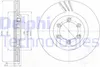2x DELPHI Bremsscheibe BG4112 für SSANGYONG Rexton / Rexton Produktbild-Vorschau 1