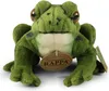 Kuscheltier Frosch 19 cm grün sitzend Plüschfrosch Produktbild-Vorschau 1